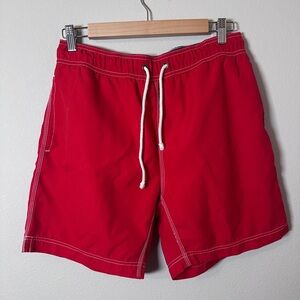 Steve and Barry’s red Men's Swim Shorts with lining size small